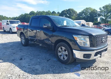 2019 Nissan Titan Sv из США, поврежденный, VIN 1N6AA1EK2KN520902
